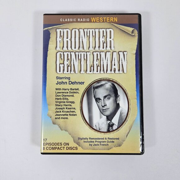 Frontier Gentleman Classic Radio Western 8 CDs Digitally Remastered & Restored - Picture 6 of 6